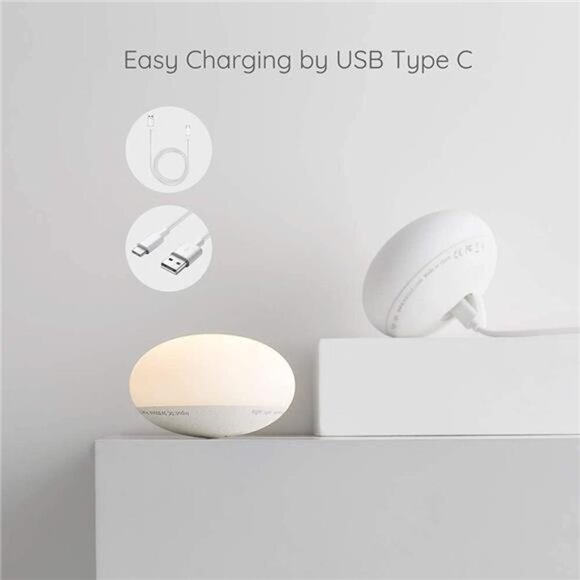 Baby Night Light, Nursery Night Lamp for Breastfeeding, Soft BPA - Picture 6 of 8